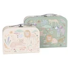 Image de Little Dutch Lot de 2 Valisettes Safari Friends - Vert