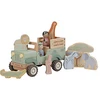 Image de Little Dutch Voiture de Safari avec Animaux Safari Friends - Vert