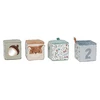 Image de Little Dutch Lot de 4 Cubes Doux - Forest Friends