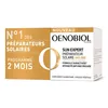 Image de Oenobiol SUN Expert Préparateur Solaire Anti-ge - Efficacité Anti-ge prouvée - Protection cellulaire renforcée2 - Favorise un hâle intense, éclatant - Complément Alimentaire 2x30 capsules - 2 mois