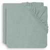 Image de Jollein Lot de 2 Housses de Matelas à Langer - Ash Green