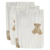 Image de Jollein Lot de 3 Gants de Toilette - Teddy Bear