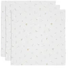 Image de Jollein Lot de 3 Petits Langes Gaze de Coton - Lovely birds