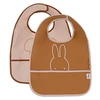 Image de Jollein Lot de 2 Bavoirs Imperméables - Miffy Peekaboo Wild Rose