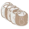 Image de Jollein Lot de 5 Bavoirs Imperméables - Miffy Heads