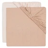Image de Jollein Lot de 2 Draps Housse Jersey Blush & Wild Rose- 60 x 120 cm