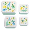 Image de A Little Lovely Company Lot de 4 Boîtes à Goûter - Jungle