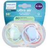 Image de Philips Avent Ultra Air Sucette +0m Air pistache/bleu
