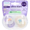Image de Philips Avent Sucette +0m Start night girl