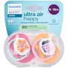 Image de Philips Avent Ultra Air Sucette +6m Air collection girl
