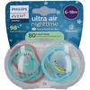 Image de Philips Avent Sucette +6m Air Night singe/caméléon