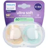 Image de Philips Avent Sucette +0m Soft neutre