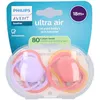 Image de Philips Avent Ultra Air Sucette +18m Air lila/fuchsia