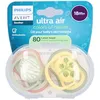 Image de Philips Avent Ultra Air Sucette +18m Air design menthe/ivoire