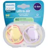 Image de Philips Avent Ultra Air Sucette +0m Air pistache/lila