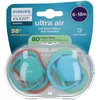 Image de Philips Avent Sucette +6m Air bleu nuit/vert
