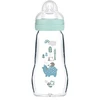 Image de MAM Biberon Verre Colors Of Nature Bleu - 260 ml