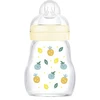 Image de MAM Biberon Verre Colors of Nature Blanc - 170 ml