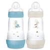 Image de MAM Lot de 2 Biberons Anti-coliques Easy Start Océan et Sable - 260 ml