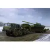 Image de Maquette vÃ©hicule militaire : MAZ-537G avec semi-remorque ChMZAP-9990