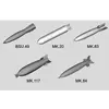 Image de Accessoires militaires : Set d'armement aviation amÃ©ricaine - MIssiles