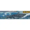 Image de Maquette bateau : Porte-avions amÃ©ricain Ã  propulsion nuclÃ©aire CVN-68 Nimitz