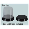 Image de Vitrine ronde (haut plat) : Base avec LED Lumineux