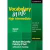 Image de Vocabulary in use high intermediate student's book with answers Michael Mccarthy