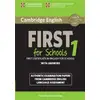 Image de Cambridge English First 1 for Schools for Revised Exam from 2015 Student's Book with Answers : Authentic Examination Papers from Cambridge English Language Assessment Collectif