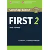 Image de Cambridge English First 2 Student's Book with answers : Authentic Examination Papers
