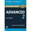 Image de Cambridge English Advanced 2 Student's Book with answers and Audio : Authentic Examination Papers