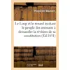 Image de Le loup et le renard incitant le peuple des animaux a demander la revision de sa constitution