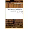 Image de Le denouement imprevu : comedie en un acte Pierre De Marivaux
