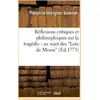 Image de Réflexions critiques et philosophiques sur la tragédie : au sujet des Loix de Minos Théophile-Imarigeon Duvernet
