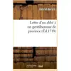 Image de Lettre d'un abbé à un gentilhomme de province : : contenant des observations sur le stile et les pensées de la nouvelle tragédie d'Oedipe... Gabriel Girard