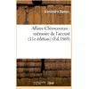 Image de Affaire Clemenceau : mémoire de l'accusé (11e édition) Alexandre Dumas Fils