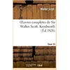 Image de Oeuvres complètes de Sir Walter Scott. Tome 43 Kenilworth. T2 Walter Scott