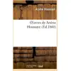 Image de Oeuvres de Arsène Houssaye Arsène Houssaye