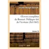 Image de Oeuvres completes de bossuet. vol. 24 politique tire de l'ecriture
