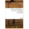 Image de Oeuvres de Voltaire 2-3, 5-7, 9. Théâtre. T. 9 Voltaire