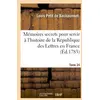 Image de Memoires secrets pour servir a l'hist de la rep des lettres en france, depuis mdcclxii t. 24 - , ou