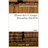 Image de Oeuvres de J. F. Cooper Tome 1 - précaution (édition 1839) James Fenimore Cooper