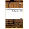 Image de Chefs-d'oeuvre dramatiques. tome 1. oedipe Voltaire