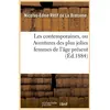 Image de Les contemporaines, ou Aventures des plus jolies femmes de l'âge présent (Éd.1884) Nicolas-Edme Rétif De La Bretonne