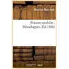 Image de Poemes mobiles monologues (ed.1886) Maurice Mac-Nab
