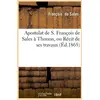 Image de Apostolat de s. francois de sales a thonon, ou recit de ses travaux (ed.1865)