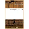 Image de Catalogue, (ed.1774) Collectif
