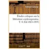 Image de Etudes critiques sur la litterature contemporaine. t. 8 (ed.1863-1895) Edmond Scherer