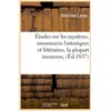 Image de Etudes sur les mysteres, monumens historiques et litteraires, la plupart inconnus, (ed.1837)