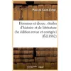 Image de Hommes et dieux : etudes d'histoire et de litterature (6e edition revue et corrigee) (ed.1882)